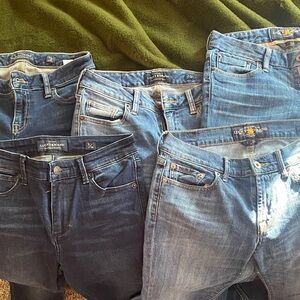 Lucky Brand Ladies Denim Jeans Lot